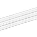uxcell 5Pcs Clear Rigid Acrylic Pipe, 10mm(0.39") ID x 14mm(0.55") OD 14" Round Polycarbonate Tube Plastic Tubing for Plumbing, Lighting, Aquarium, DIY Projects