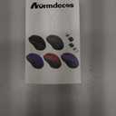 Mouse for MacBook Wireless Bluetooth Mouse Laptop MacBook Air Mac Pro Rechargeable Silent PC iPad Optical Mouse with Jiggler Dual Mode Switch Bluetooth 5.2/3.0 and 2.4GHz USB Type-C Receiver Black