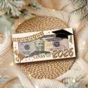 2 x Graduation Money Holder Gift 2026 Class of 2026 Cash Gift Holder, Wooden Graduation Card Alternative, Congrats Grad Gift, Senior Graduation Keepsake