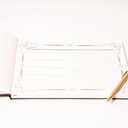 LIFETOO Ocean Funeral Guest Book w/Pen (12" x 8", 400+ Guests), Celebration of Life Guest Books, Memorial Service Guest Book Sign for Funerals | Guest Book for Funeral, Memory Book for Funeral Guest