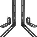 Mounting Dream Soundbar Mount Fits Most Sound Bars Up to 15 lbs, Mounting Soundbar Above or Under TV, Sound Bar Mounting Brackets for TV, Sound Bar Mount with Detachable Extension Plates MD5422