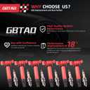 Upgraded Ignition Coil Pack & Spark Plug & Valve Cover Gasket Kit for Toyota 2004 2005 2006 2007 2008 Camry Sienna Highlander Solara Lexus RX330 ES330 RX 330 ES 330 3.3L 3.3 V6 Replaces UF506
