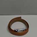 CHAOREN Click Belts for Men - Mens Ratchet Belt 1 3/8" for Dress Pants - Perfect Companion to Men's Oxfords (Light Brown)