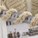 8 Pack Chunky Chenille Yarn for Crocheting & Knitting, 29.5yds 5 oz Each Skein Soft Fluffy Kitting Set, Thick Velvet Plush Yarn for Handcrafts Weaving Making Blankets (Khaki)