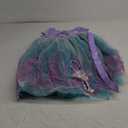 Mermaid Dress for Girls Princess Costumes for Halloween Cosplay Fancy Dress Up Party Birthday Outfit (6-7/130, Purple)