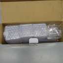 HOMIP 60Pack 4oz Plastic Dessert Cups with Lids and Spoons, Mini Plastic Parfait Cups for Parties, Clear Square Cups for Appetizer Cake Ice-cream