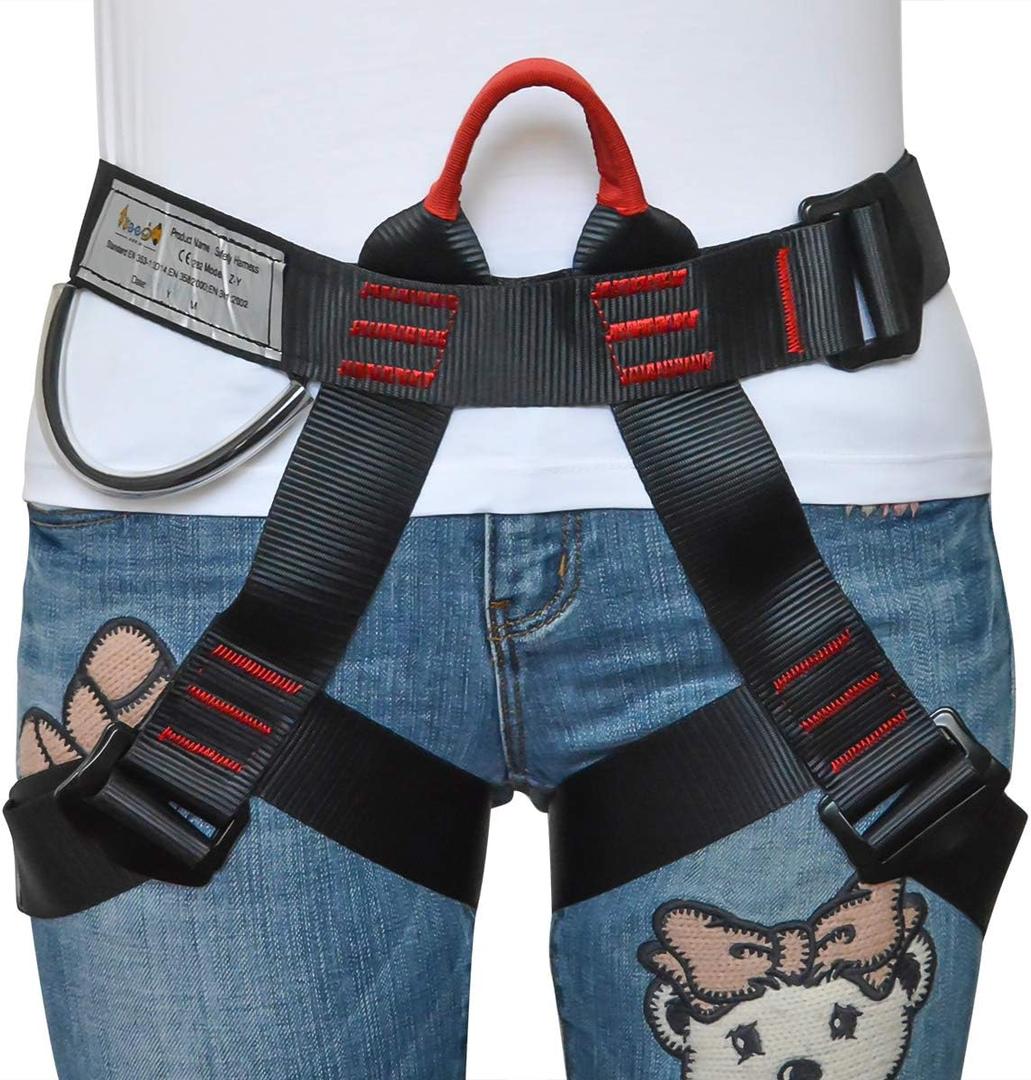Climbing, Rock Climbing, Half Body for Rappelling Fire Rescuing Tree Climbing Gear (Zy01b)