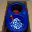 O-Cedar RinseClean Spin Mop & Bucket System + 2 Extra Mop Heads| Clean with Water | Removes 99% of Bacteria Plastic