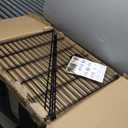 5 Panels No Dig Decorative Outdoor Garden Fence with Gate for Yard, 32 in(H) X 11.8 ft(L) Animal Barrier Fencing Rustproof Metal Wire Panel Border for Dog, Rabbits, and Patio Temporary Ground Stakes