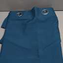 Turquoize Teal Blackout Curtains Themal Insulated Grommet/Eyelet Top Blackout Curtain Drapes for Bedroom Window Treatment Panels Nursery & Infant Care Panels Drapes, 1 Panel, 112 x 104, Teal