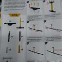 GanFindX Kayak Ceiling Rack, Holds Up to 150 lbs | Perfect for Storing Kayaks, Ladders, Paddle Boards, SUPs, and Snowboards | Garage Hanger - 2 Pack