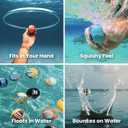 Waboba Water Skipping Ball 2 Pack Toy for Swimming Pool and Beach Games Water Bouncing Ball Gift for Kids and Teens – Original Abstract/Neon