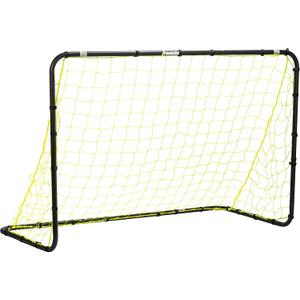 Franklin Sports Competition Soccer Goals - Backyard Portable Steel Soccer Goals - Adult + Youth Soccer Goal with Net + Ground Stakes Included - Multiple Sizes + Colors
