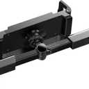 Lurrose Car Tablet Holder for Car Headrest Adjustable Rotating Mount Stand Compatible with Phones and Tablets Backseat Travel Device Holder for Road Trips