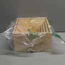 Wooden Display Risers,6PCS Jewelry and Accessories Risers for Jewelry Figurine 5in to 10in For Buffet Party Rustic Wood Cake & Cupcake Stands& Decor (Natural, 5IN to 10IN)