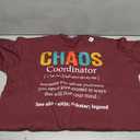 Chaos Coordinator Teacher Coworker Boss Appreciation Funny T-Shirt, 3XL