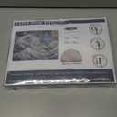 EsLuker.ly Latch Hook Rug Kit DIY Crochet Carpet for Beginners, Sea Wave Patterns Pre-Printed Canvas Yarn Rug Hooking Kits, Creative Craft Home Decor Ideal for Learning Rug Making