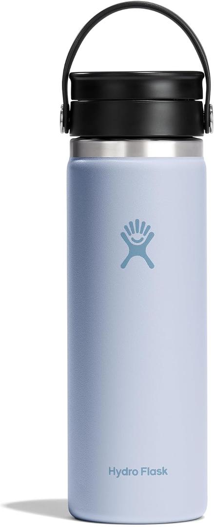 Hydro Flask Flex Sip Coffee Tumbler – Insulated Stainless Steel, Non Spill, Leak Proof Travel Coffee Cup 20 Oz Surf Blue