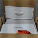 Yoobure Nightstand with Charging Station, LED Night Stand with Fabric Drawers and Storage Shelf for Bedroom, Nightstands Bedside Tables with USB Ports & Outlets, Small Night Stands, Bed Side Table (White)