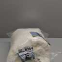 Everlasting Comfort Soft & Comfortable Ivory Faux Fur Throw Blanket for Couch - (50"x65") Minky & Fluffy Fall Blankets & Throws, Plush Fuzzy Cover for Bed, Sofa & Living Room - Cozy Home Decor