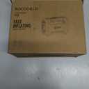 R8 Tire Inflator Portable Air Compressor, DC 12V Air Compressor Portable with Large Dual Digital Screen, 3X Faster Inflation Air Pump for Car, Bike, Ball, Motor (Red)