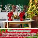 8 Pack Christmas Metallic Foil Spray Centerpiece Star Snow Table Decoration Burst Table Centerpieces for Holiday Decorations Party Wedding Birthday New Year Supplies