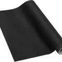 96"L x 60"W Suede Fabric Headliner Interior Trim DIY Roof Repair Replacement with Foam Backing for Car Truck RV SUV Boat Automotive Black
