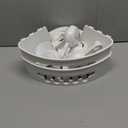 LEVERLOC Corner Shower Caddy Suction Cup, shower shelves suction cup, 2 Pack Basket Powerful Bathroom, Waterproof & Oil-proof Organizer for Kitchen, No-Drilling Removable