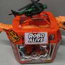 Robo Alive Dino Escape, Robotic Light Up, Vehicles with Firing Weapons, Storable, Giftable, Ages 3+ by ZURU, Small to Medium