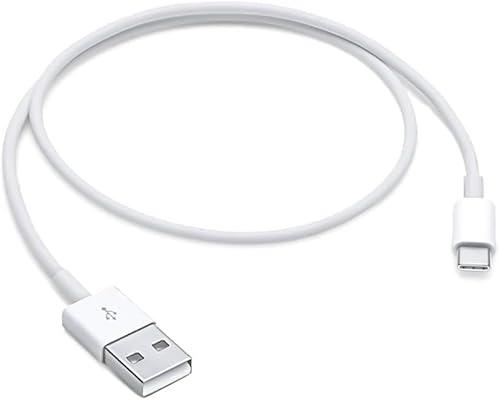 Short USB C Car Carplay Cable, 20 inch USB A to USB C Cable for iPhone 15/16/16E/17 Pro Max,15 16 Plus,17Air,iPad 10th Gen,iPad Pro 12.9/11, Air 5th/4th Gen Charger Cord,Phone Car Charging Cord(1.5ft)