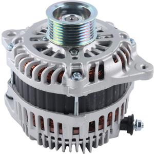Alternator High Output Alternator 12V 150A Compatible with 2013-2017 Nissan Pathfinder2015-2017 Murano2014-2016 Infiniti QX602013 JX352.5L 3.5L 23100-3JA1A, 11538N