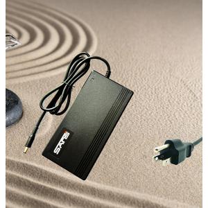 Syvrac 48-54.6V 2A Electric Bike Charger for 48V Lithium Battery Input Voltage AC120V(DC2.1MM Jack Connector)