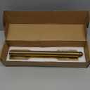 FIRJOY 12" Valet Rod for Closet Pull Out (2 Pack, Brushed Gold)