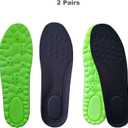 Insoles for Women Man, 4D Cloud Like Soles Memory Foam Insoles, Fatigue Release, Pain Relief, Comfort Cushion Replacement Everyday Shoe Insert (2 Pairs, Women 12-14.5 | Men 11-13.5)