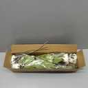 VIERENA 6 Pcs Faux Silk Peony Artificial Flowers for Vase -27", Bulk Fake Peonies Branches with Stems for DIY Bouquet Centerpieces Wedding Fillers Arrangements Shower Decorations (Cream)