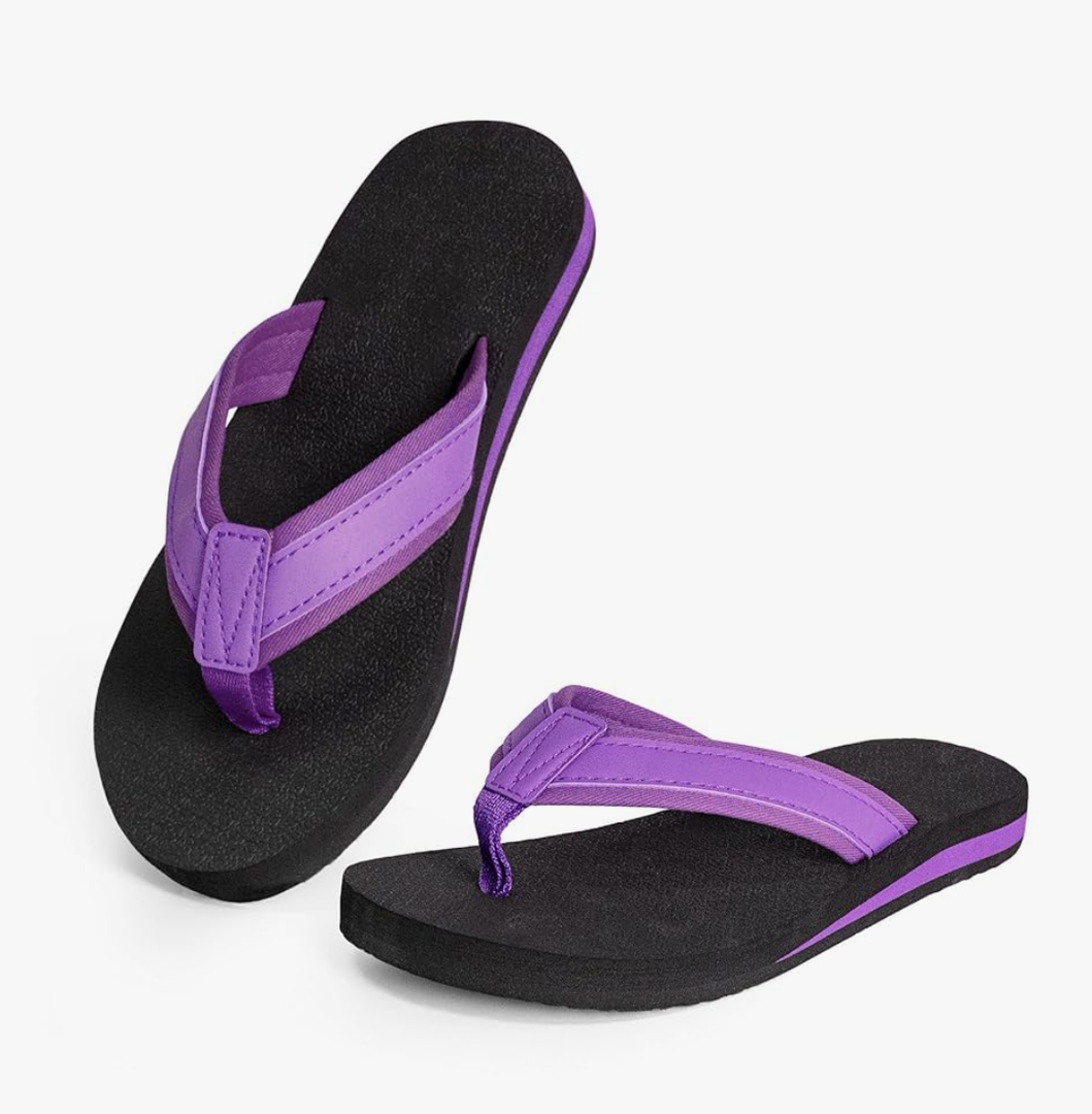 HYCLES Kids Flip Flops Boys Girls Sandals Water Shoes Boys Girls Unisex-Child Beach Shoes Flip Flops, 33