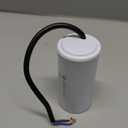 CBB60 Run Capacitor, Wire 250VAC 120uF 50/60Hz Capacitor for Motor Air Compressor