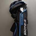 7 Pieces Golf Clubs Set for Men & Women Complete Golf Clubs Full Set Includes Stand Bag with Rain Hood, 1# Driver, 5# Hybrid, 7# PW# Irons and Putter, Hand Orientation: Right