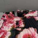 City Chic Women's Cocktail Dress-Ariana Print Pleat Size XL