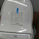 Bio Bidet BB1000 Electric Bidet Toilet Seat, Warm Water with Air Dryer, Heated Seat with Slow Close Lid, Remote Control, Elongated White