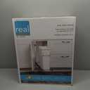 Knape & Vogt RS-PSW9-1-20-W 17 in. H x 8 in. W x D Steel in-Cabinet 20 Qt. Single White Pull Out Trash Can