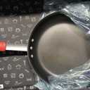 Tramontina Professional 12-Inch Non Stick Large Frying Pan, Heavy-Gauge Aluminum Skillet with Reinforced Nonstick Coating, Red Handle, Dishwasher and Oven Safe