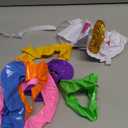 RoundFunny Unicorn Party Games with 1 Unicorn and 6 Heart Rings Inflatable Ring Toss Game Set Multicolor Toss for Party Outdoor Game Favors Birthday 1 Set