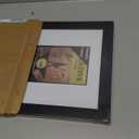 Creative Picture Frames [11x14bk-w] Black Theatre Frame with White Matting, Holds 5.5x8.5-inch Media Plus Ticket Including Installed Wall Hanger (Theatre Bill Not Included)