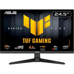 ASUS TUF Gaming 24.5 1080P Monitor (VG259Q5A) Full HD, 200Hz, 0.3ms, Fast IPS, Extreme Low Motion Blur, FreeSync Premium, Speakers, DisplayWidget Center