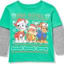 Nickelodeon Baby Boys' Long Sleeve Tee (18 Months, Green)