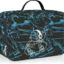 Clastyle Gamer Insulated Kids Lunch Bag Large Thermal Cooler Bag for Boy Picnic School Lunch Box Tote,Skateboard Boy