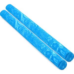 2 Pcs Large Floating Pool Noodles 45 x 2 Inch Soft EVA Swimming Floating Foam Water Board Swim Noodle Tube Swirl Pool Exercise Accessories for Sport Lake River Craft Project