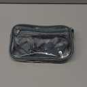 Bagenius Clear Bag for Stadium Events Clear Purse with Removable Strap Transparent Handbag for Concert and Sport Events (Grey)