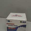 100pc Large Sterile Gauze Pads 4x4 Sterile for Wounds Bulk - 12ply Woven Gauze Sponges 4x4 Sterile - USP IV Breathable Mesh 4x4 Gauze Pads Sterile for Enhanced Absorption - First Aid Medical